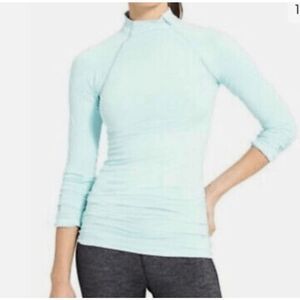 ATHLETA Finish Fast Asymetrical Half Zip Pullover Size Small